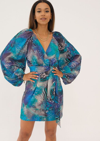 Šaty na opasok Maeva - Blue Print